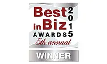 BIBA Best in Biz Award logo