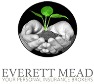 Logo that reads "Everett Mead Your Personal Insurance Brokers"