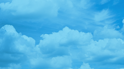 Blue sky - pleasant clouds
